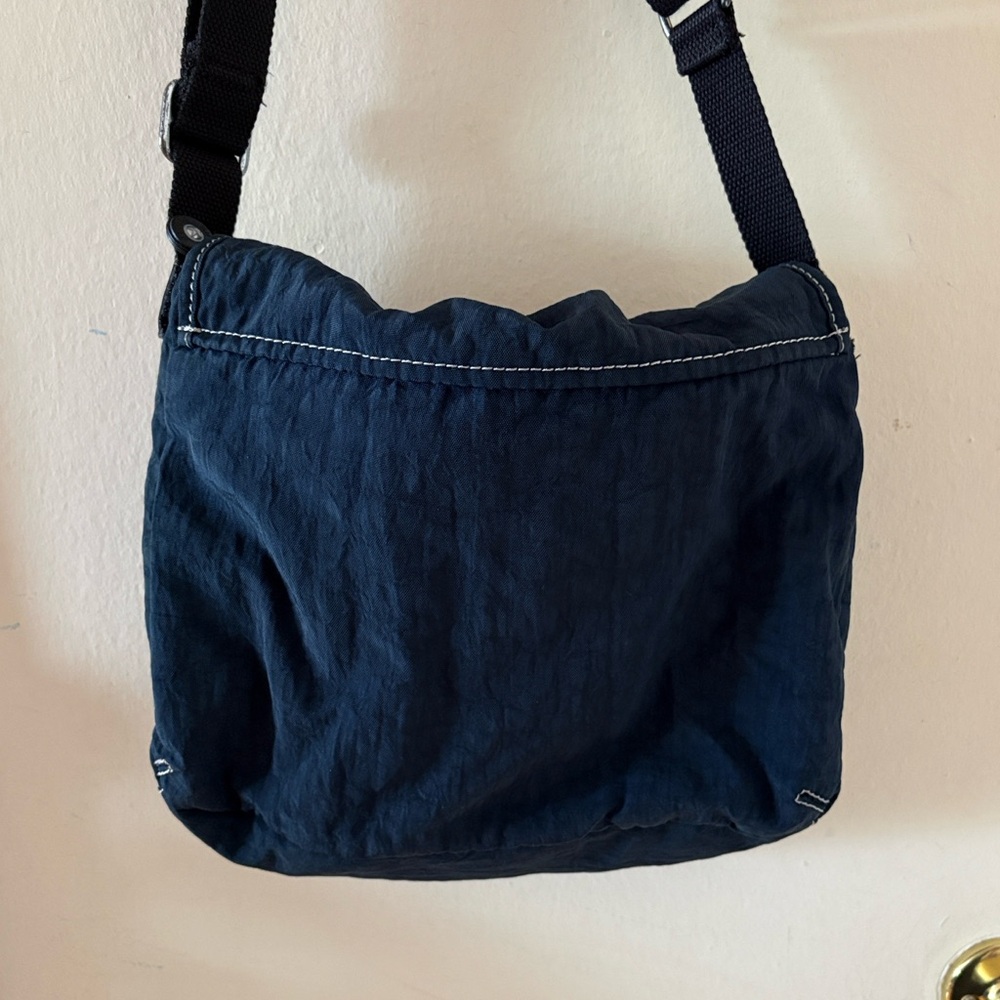 Kipling Navy Blue Crossbody Cargo Bag with Black Strap - Picture 3 of 8
